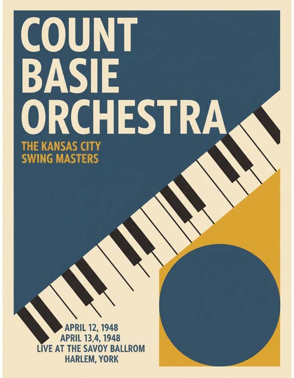 Count Basie reimagined jazz musician portrait