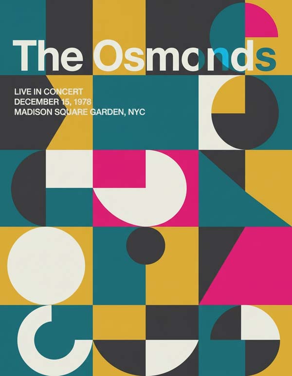 The Osmonds reimagined popular music group portrait