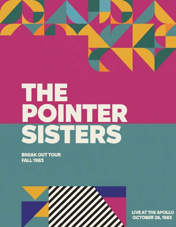 The Pointer Sisters reimagined popular music group portrait