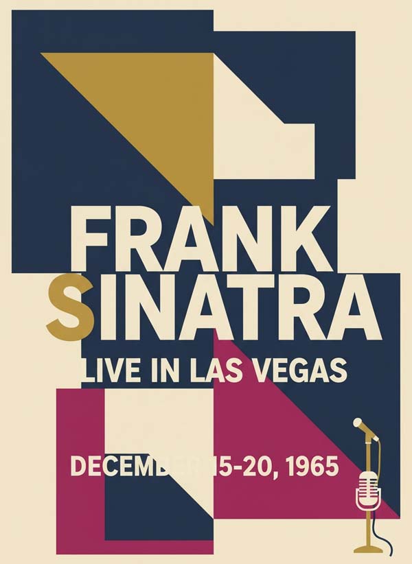 Frank Sinatra reimagined singer portrait